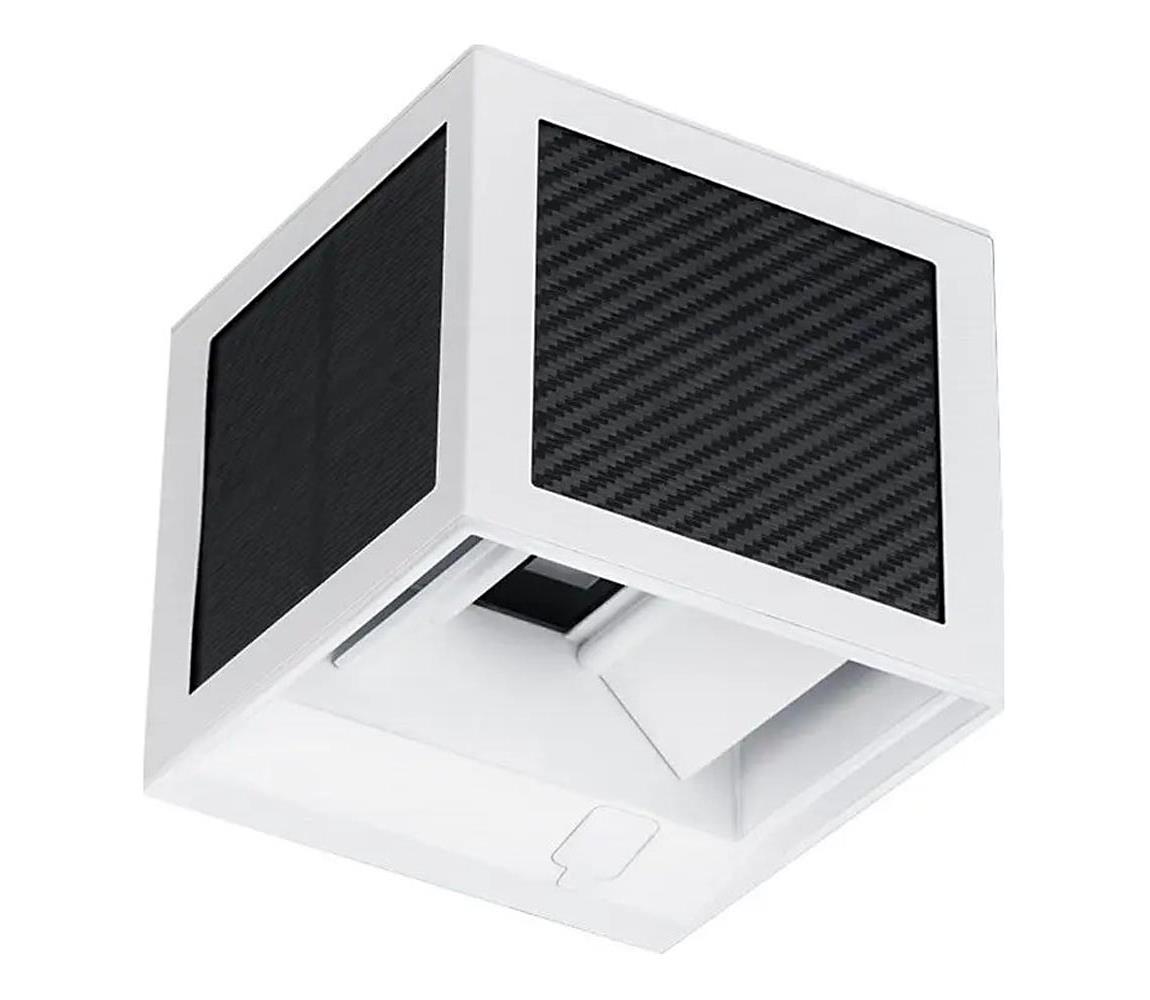 LED solárne nástenné svietidlo so senzorom LED/9W/3,7V 3000/4000/6000K IP65 2600 mAh biele 24295