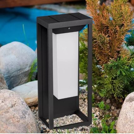 LED Solárne nástenné svietidlo so senzorom SAMSUNG CHIP LED/2W/3,7V IP65 2600 mAh