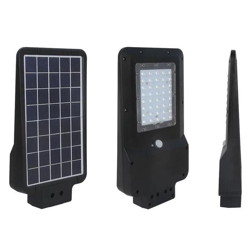 LED solárne pouličné svietidlo so senzorom LED/15W/7,4V 4000K IP65 10800 mAh