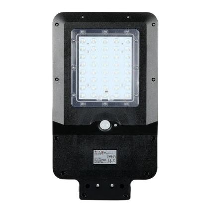 LED solárne pouličné svietidlo so senzorom LED/15W/7,4V 4000K IP65 10800 mAh