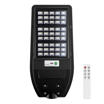 LED solárne pouličné svietidlo VIA 100W/10000 mAh 3,2V 6000K IP54 + diaľkové ovládanie