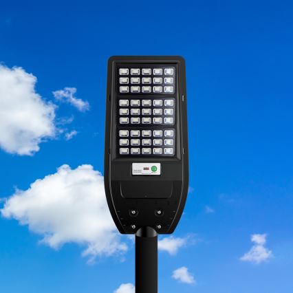 LED solárne pouličné svietidlo VIA 100W/10000 mAh 3,2V 6000K IP54 + diaľkové ovládanie