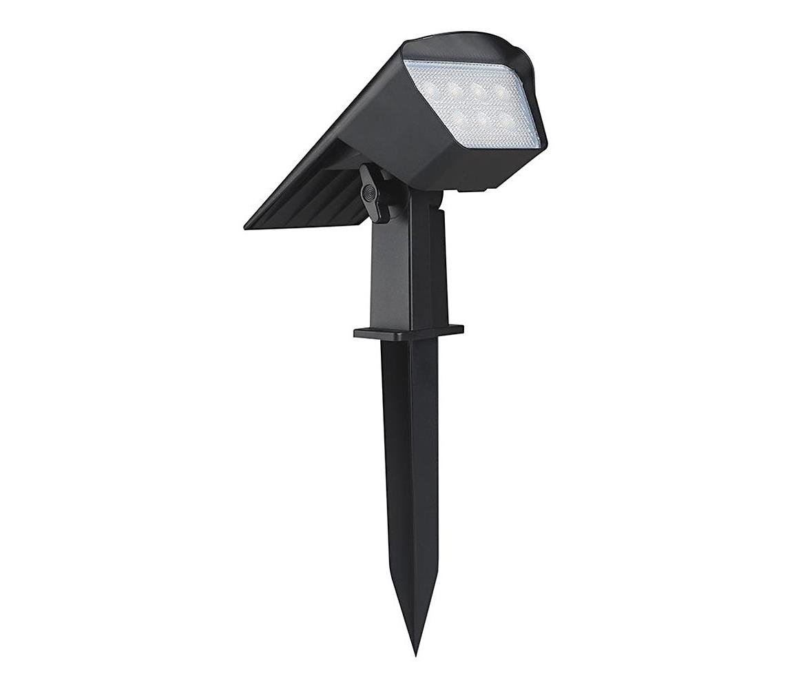 LED solárne svietidlo 2v1 LED/1,3W/3,7V 3000/4000/6400K IP65 1200 mAh 23996