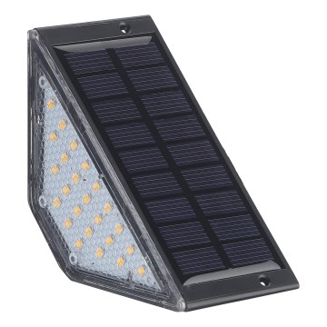 LED solárne svietidlo ELI LED/4,5W/3,7V 500 mAh IP44 čierne