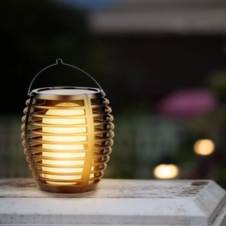 LED Solárne svietidlo FLAME 4v1 1xLED/0,45W/3,7V IP44 500 mAh