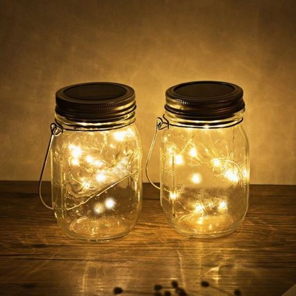 LED Solárne svietidlo JAR LED/1,2V 600 mAh IP44