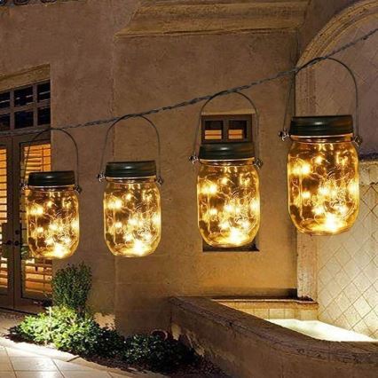 LED Solárne svietidlo JAR LED/1,2V 600 mAh IP44