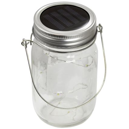 LED Solárne svietidlo JAR LED/1,2V 600 mAh IP44