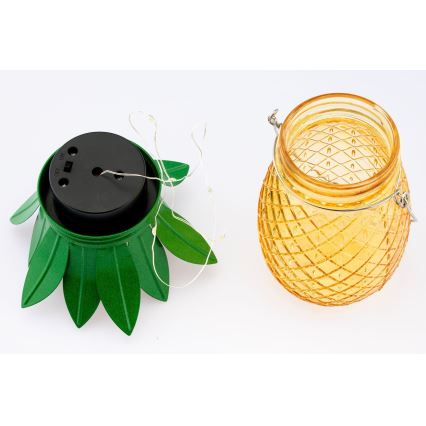 LED Solárne svietidlo JAR LED/1,2V IP44 ananás