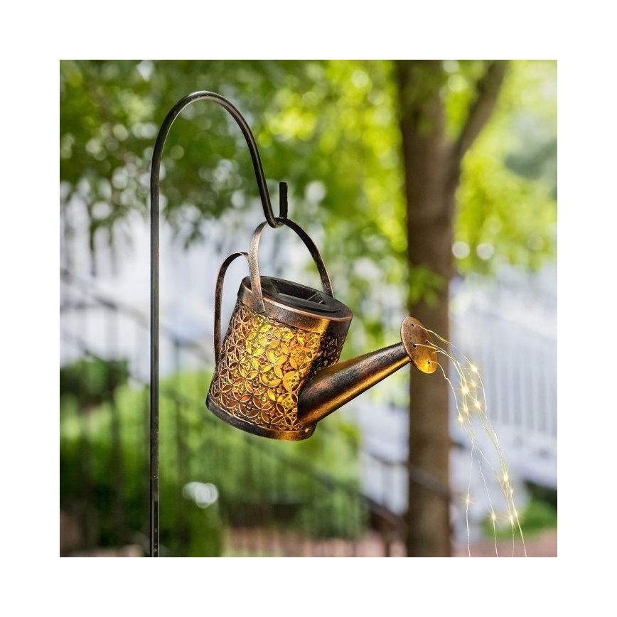 LED Solárne svietidlo LED/0,06W/1,2V 1xAA 2700K IP44 300 mAh