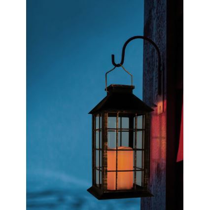 LED Solárne svietidlo LED/1,2V 200 mAh IP44 patina