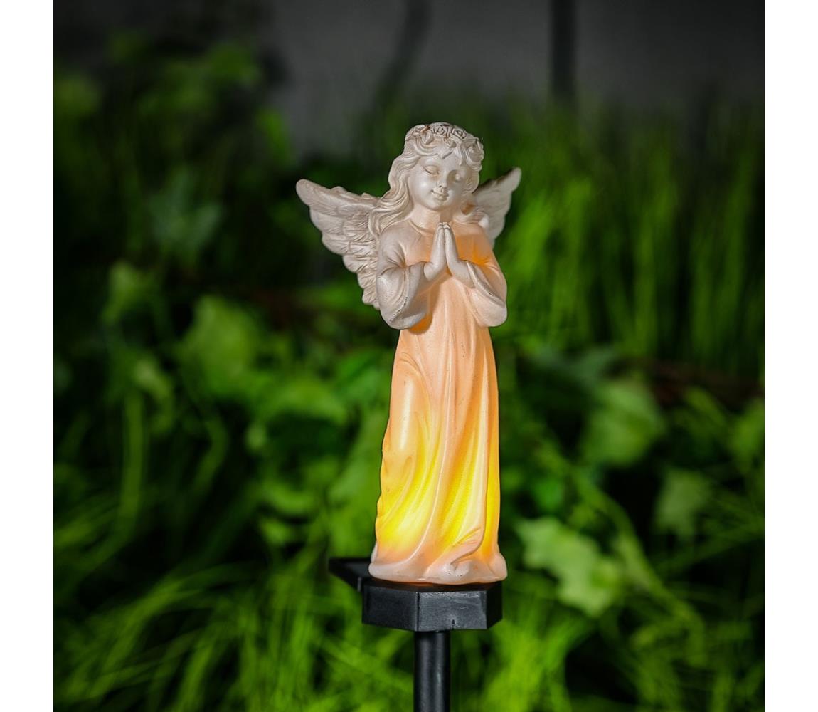 LED solárne svietidlo LED/1,2V 300 mAh IP44 anjel 13002A