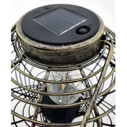 LED Solárne svietidlo LUISA 1xE27/1,2V 600 mAh IP44