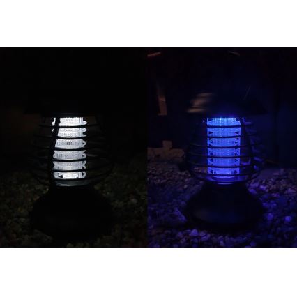 LED Solárne svietidlo s lapačom hmyzu LED/1,2V 600 mAh IP44