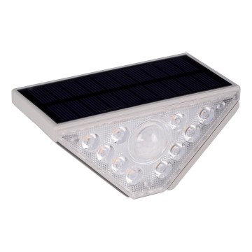 LED solárne svietidlo so senzorom ARI LED/4,5W/3,7V 600 mAh IP44 biela