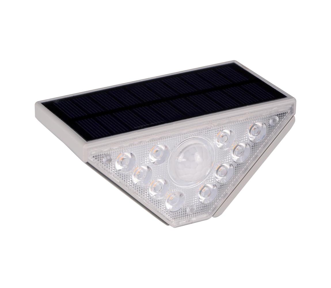 LED solárne svietidlo so senzorom ARI LED/4,5W/3,7V 600 mAh IP44 biela 339607
