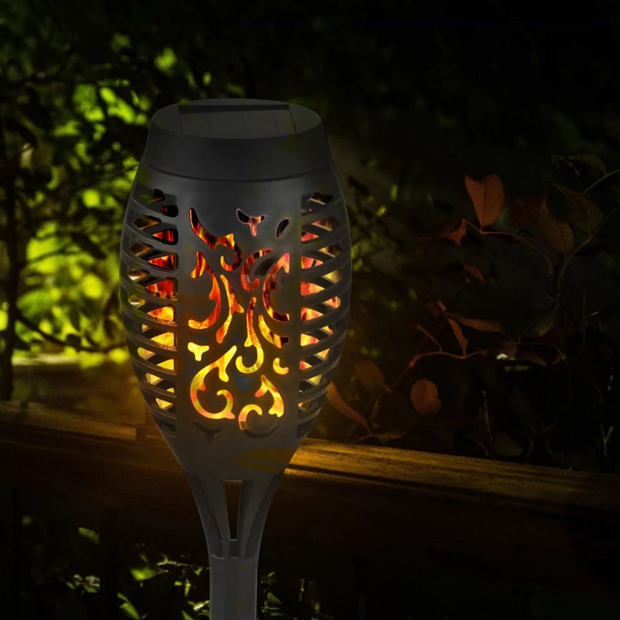 LED Solárne svietidlo so senzorom FUEGO LED/1,2V 200 mAh IP44