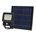 LED Solárne svietidlo so senzorom LED/30W/3,7V 6500K IP65 6600 mAh