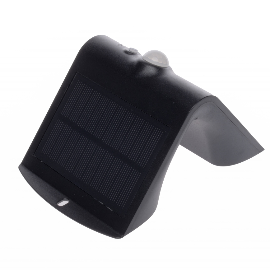 LED Solárne svietidlo so senzorom pohybu a súmraku LED/1,5W/1200 mAh 3,7V IP65
