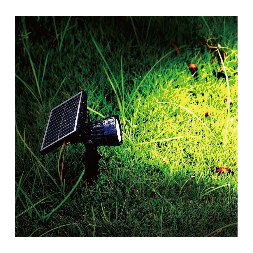 LED Solárne svietidlo SPIKE LED/2W/5,5V IP65 3000K 1200 mAh