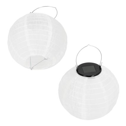LED Solárne závesné svietidlo LED/0,02W/1,2V 3000K IP44 1xAAA 100 mAh