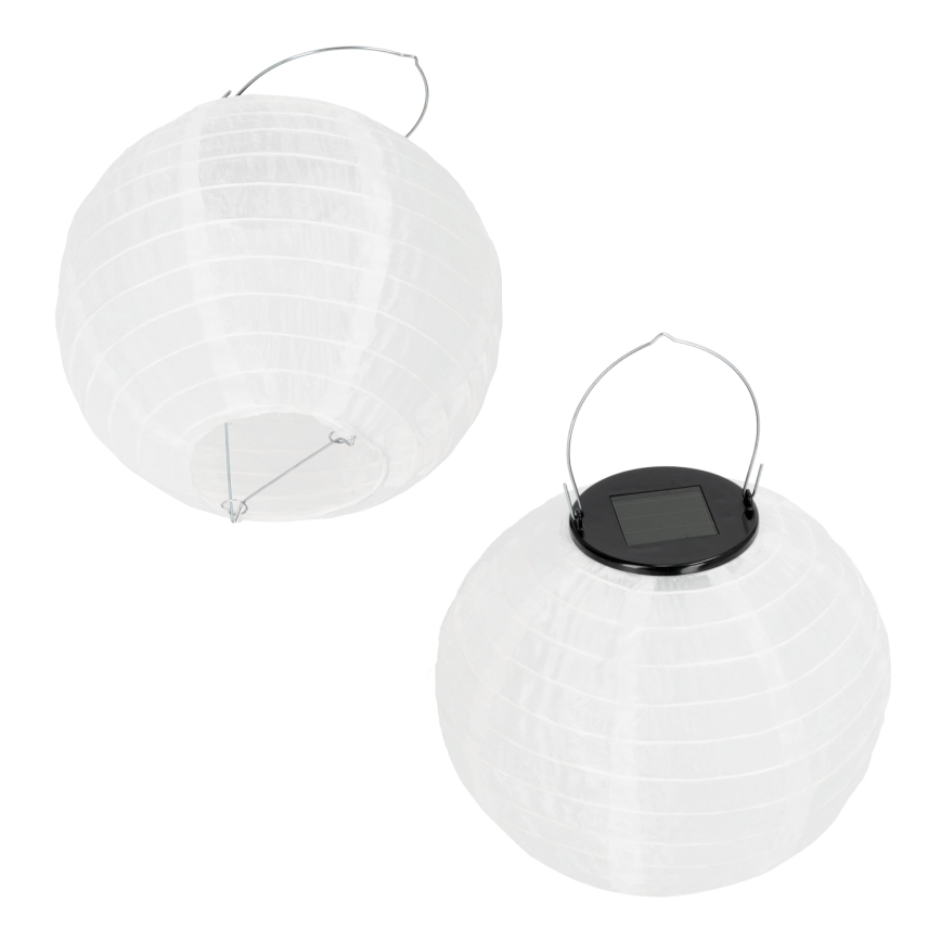 LED Solárne závesné svietidlo LED/0,02W/1,2V 3000K IP44 1xAAA 100 mAh