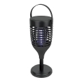 LED Solárny lapač hmyzu 3v1 LED/1,3W/3,7V IP24 20 m² 2200 mAh