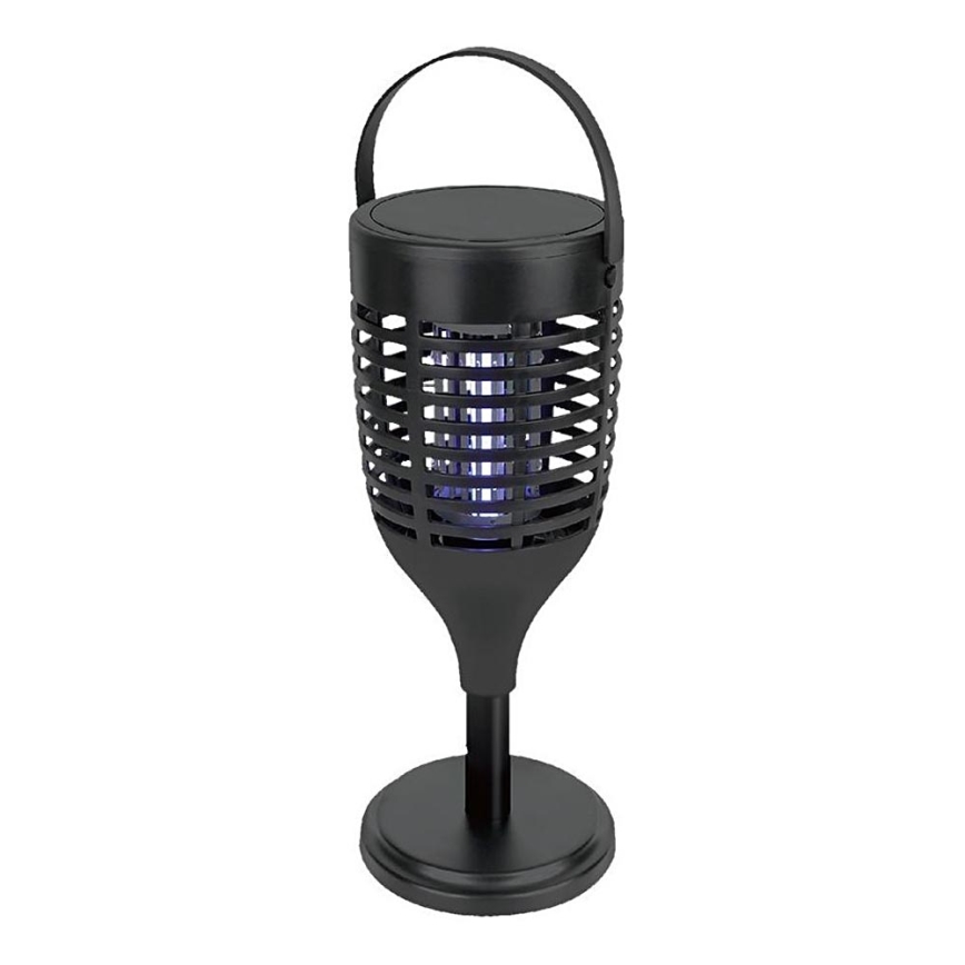LED Solárny lapač hmyzu 3v1 LED/1,3W/3,7V IP24 20 m² 2200 mAh