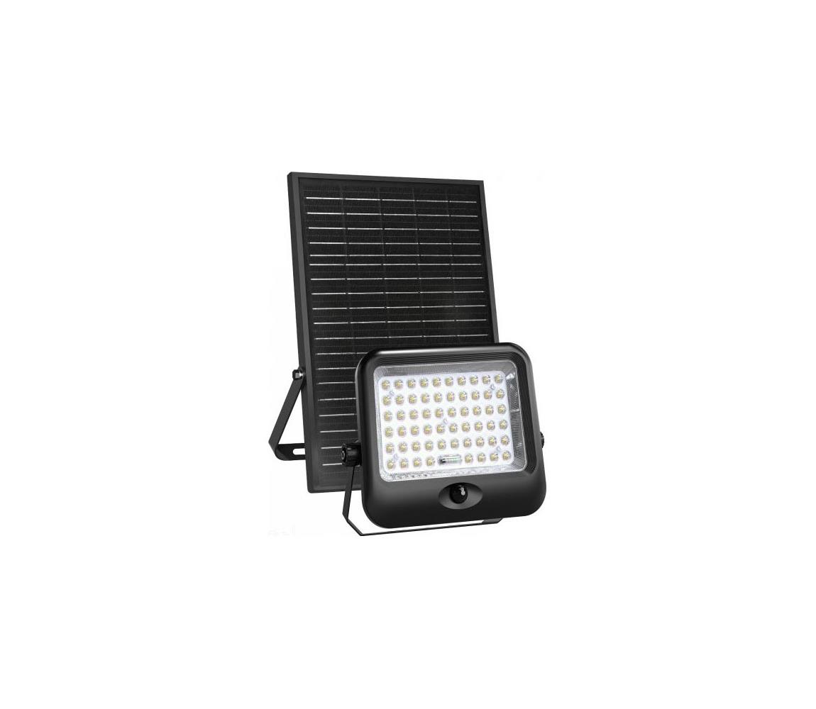 LED solárny reflektor s pohybovým senzorom MHCS LED/35W/3,2V IP65 15000 mAh + DO 005036