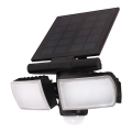 LED solárny reflektor so senzorom 2000mAh LED/8W/3,7V IP44
