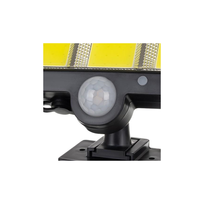 LED Solárny reflektor so senzorom INTEGRA LED/3W/3,7V 1200 mAh IP44 + diaľkové ovládanie