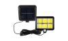 LED Solárny reflektor so senzorom LED/1,5W/3,7V 6000K IP44