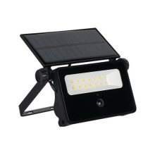 LED Solárny reflektor so senzorom LED/20W/5,5V IP65