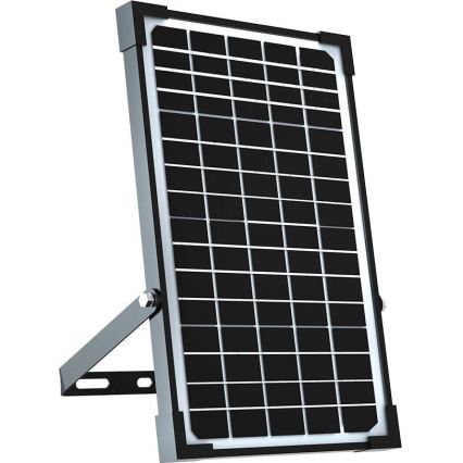 LED Solárny reflektor so senzorom LED/30W/6,4V 4000K + diaľkové ovládanie