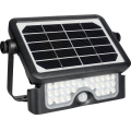 LED solárny reflektor so senzorom LED/5W/3,7V 4000K IP65 3000 mAh