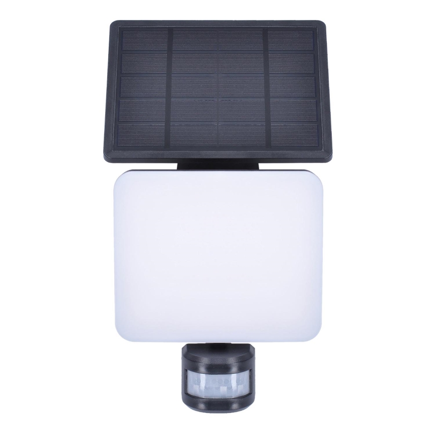 LED Solárny reflektor so senzorom pohybu LED/11W/3,7V 4400mAh 3000K/4000K/6500K IP54