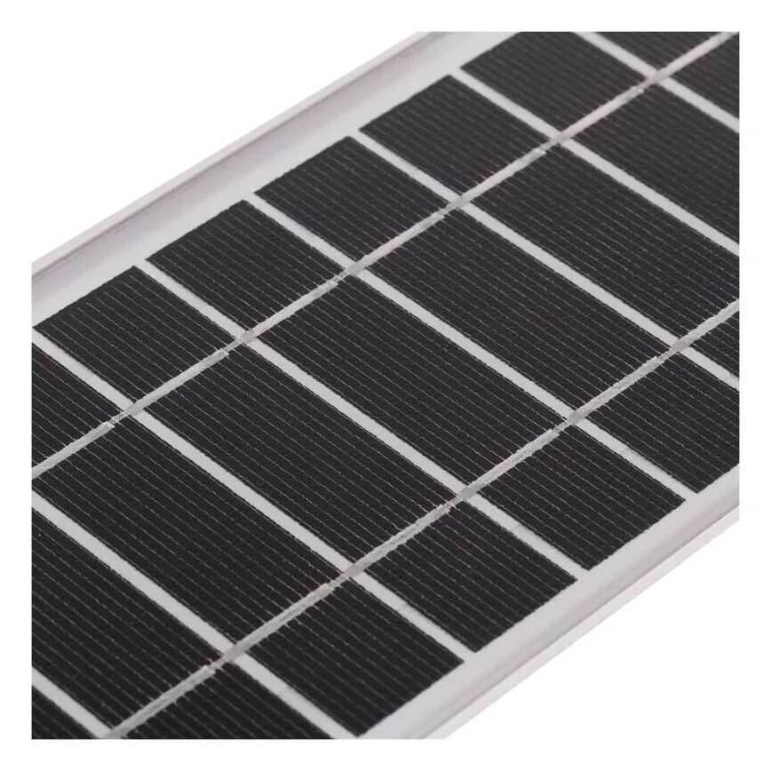 LED Solárny reflektor so senzorom pohybu LED/3,7V 3000mAh 4000K IP65 čierna