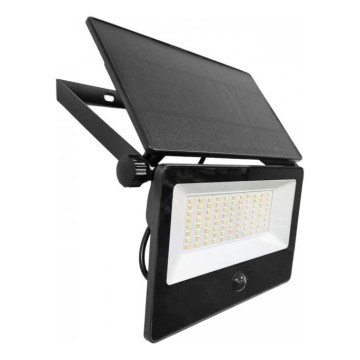 LED solárny reflektor so snímačom NCS G2 LED/30W/3,7V 3000/4000/6500K IP54 5200 mAh