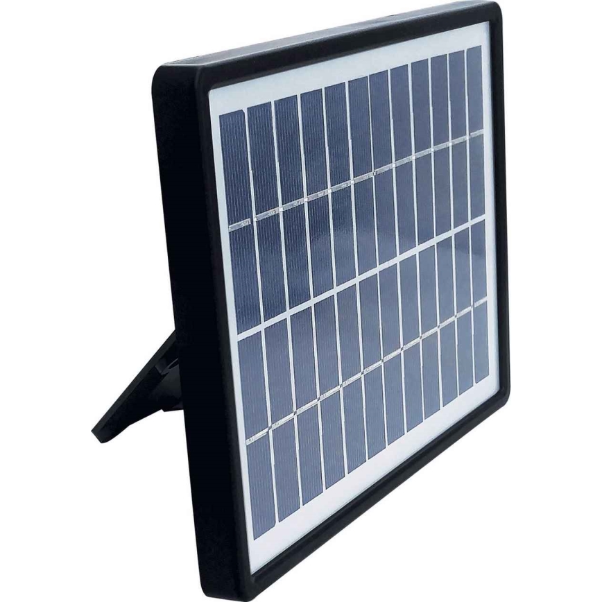LED Solárny senzorový reflektor TOMI LED/10W/7,4V 1800 mAh IP44