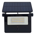 LED Solárny vonkajší reflektor so senzorom LED/5W/3,7V 4200K 2000 mAh IP44