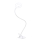 LED Stlmiteľná stolová lampa s klipom LED/8W/230V 3000/4000/5000K biela
