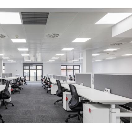 LED Stmievateľný podhľadový panel CAPRI LED/25/36/40W/230V 3000/4000/5700K IP44 60x60 cm
