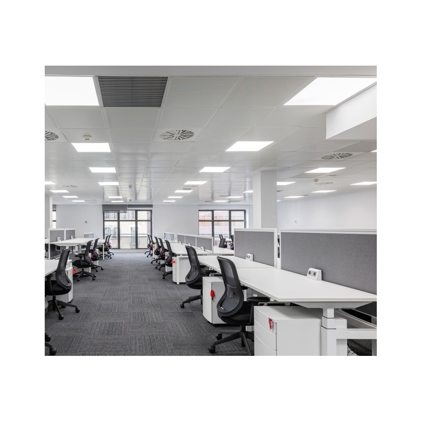 LED Stmievateľný podhľadový panel CAPRI LED/25/36/40W/230V 3000/4000/5700K IP44 60x60 cm