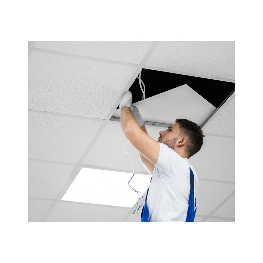 LED Stmievateľný podhľadový panel CAPRI LED/25/36/40W/230V 3000/4000/5700K IP44 60x60 cm