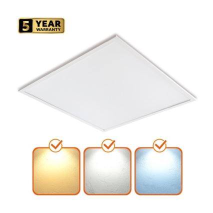 LED Stmievateľný podhľadový panel CAPRI LED/25/36/40W/230V 3000/4000/5700K IP44 60x60 cm