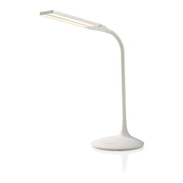 LED Stmievačná stolná lampa LED/6W/5V 2200 mAh biela