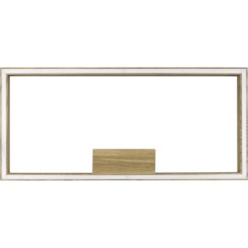 LED stmievané stropné svietidlo RAMME LED/34W/230V matný dub + diaľkové ovládanie