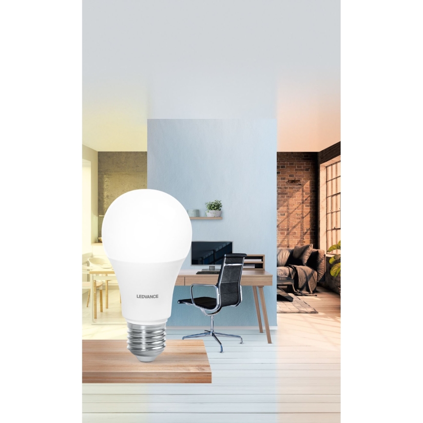 LED Stmievateľná antibakteriálna žiarovka A40 E27/9W/230V Wi-Fi - Ledvance
