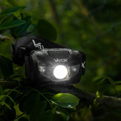 LED Stmievateľná čelovka 3xLED/3xAAA IPX4 100 lm