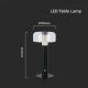 LED Stmievateľná dobíjacia dotyková stolná lampa LED/1W/5V 3000K 1800 mAh čierna